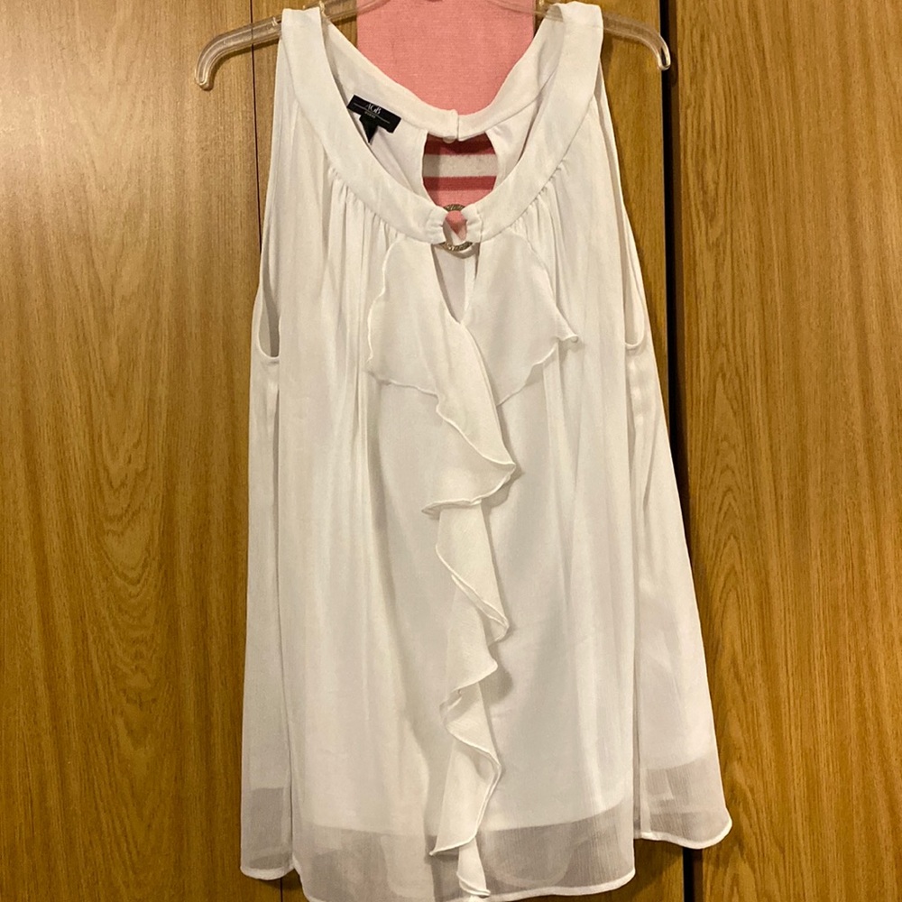 AGB white blouse